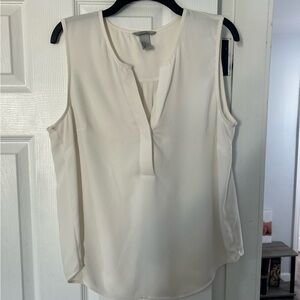 H&M Cream Sleeveless Blouse